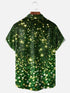 Men's Christmas Funny Graphic Short Sleeve Hawaiian Shirt